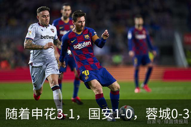 随着申花3-1，国安1-0，蓉城0-3海港，积分榜更新：争冠保级生变